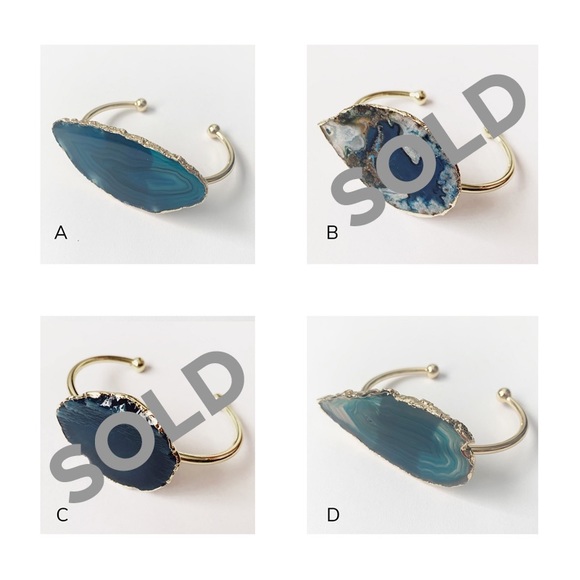 HOST PICK! 🎉🎉 Natural Stone Cuff Bracelet - Picture 2 of 4